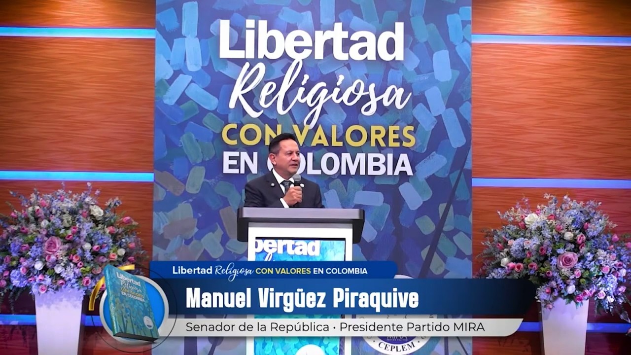 Mi intervenci&oacute;n en el lanzamiento del libro &ldquo;Libertad Religiosa con Valores en Colombia&rdquo; 🇨🇴📘