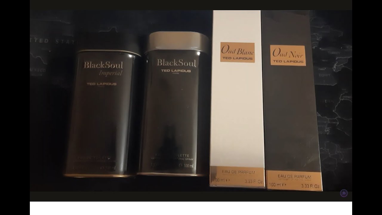 Ted Lapidus, BlackSoul, BlackSoul Imperial, Oud Noir, Oud Blanc czy warto ktorys z nich kupic?
