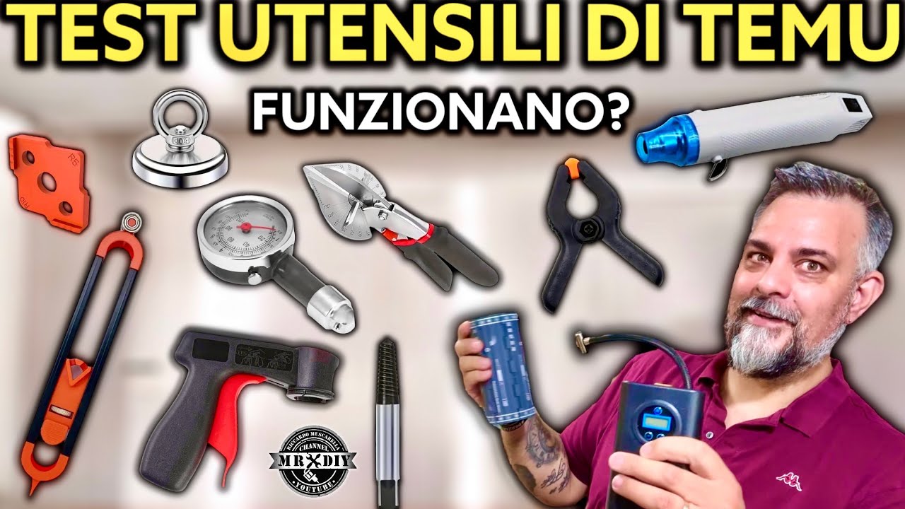 TEST su 200€ di attrezzi per il fai da te, di TEMU. Vediamo se valgono la spesa. Utensili economici