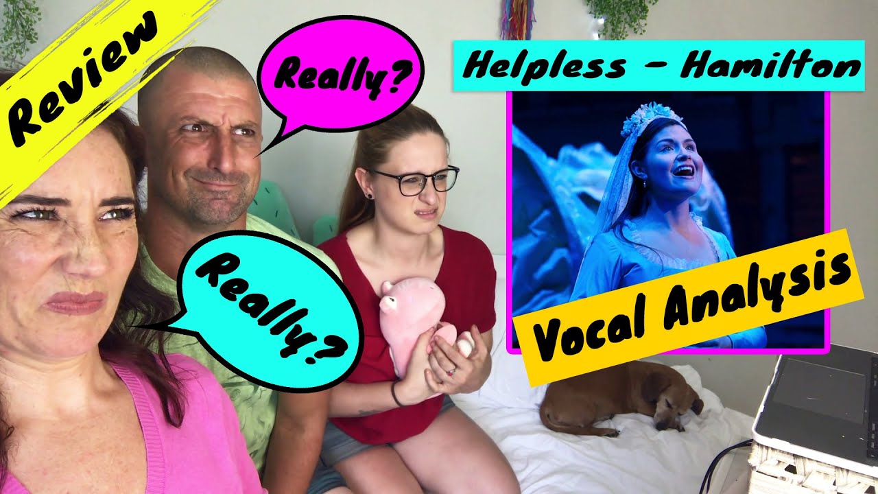 Singing Teacher Reacts Helpless - Hamilton | WOW! She was...