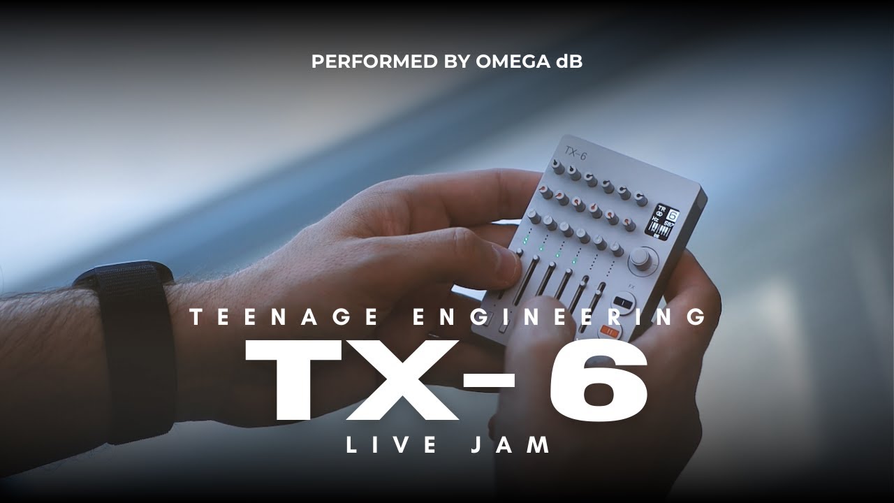 TX-6: Portable Jam with Synth and Drums | OMEGA dB