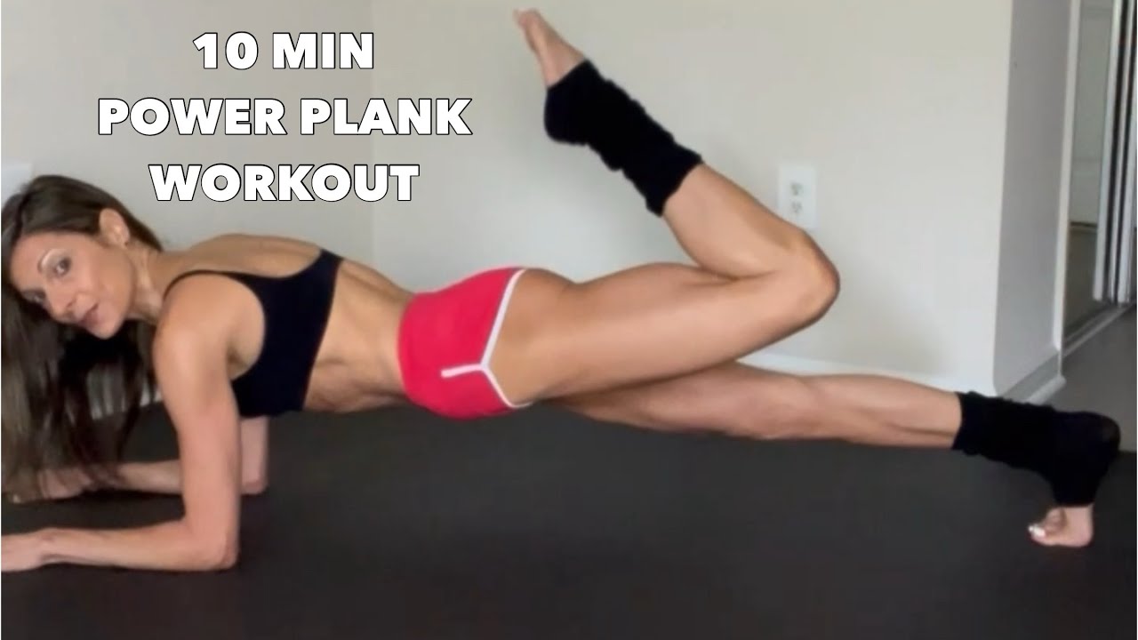10 MIN POWER PLANK WORKOUT | TOTAL BODY