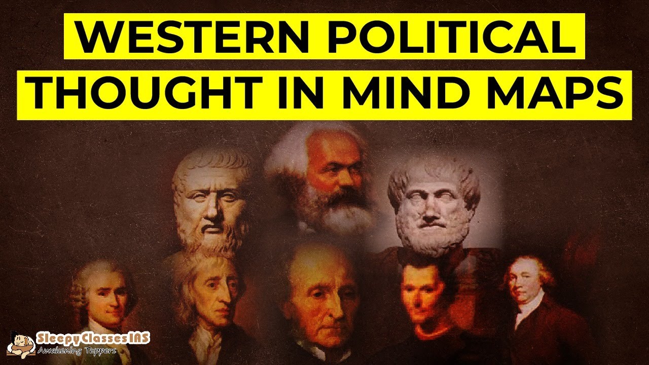 Entire Western Political Thought summary | PSIR | WPT mindmaps