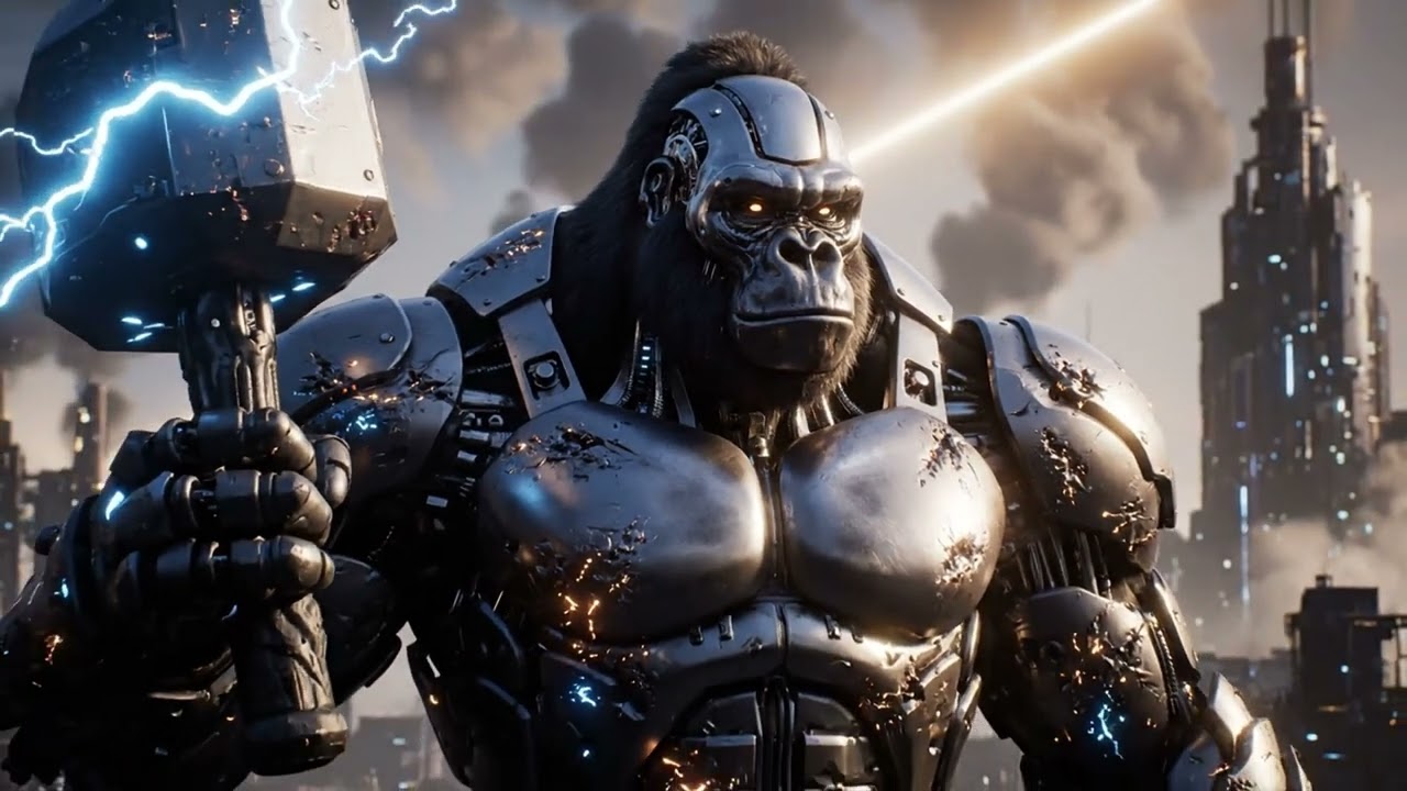 ZERO G STRIKE! 🌌🔨 Gorilla vs. Gravity Manipulator | Physics Warfare | Cyber Gorilla