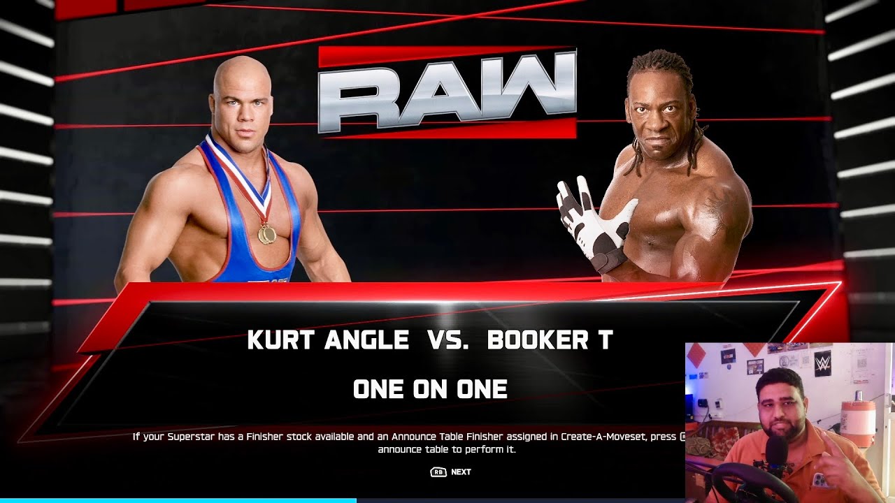 WWE 2K25 - Booker T vs. Kurt Angle [HINDI] Zoheb Modi