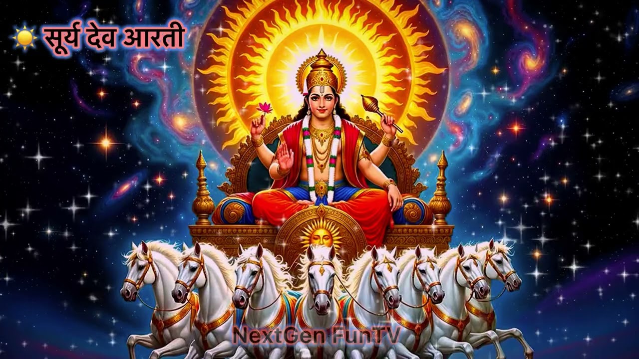 ऊँ जय सूर्य भगवान आरती | Surya Dev Aarti | प्रातःकाल सूर्य आराधना | Sun God Morning Prayer