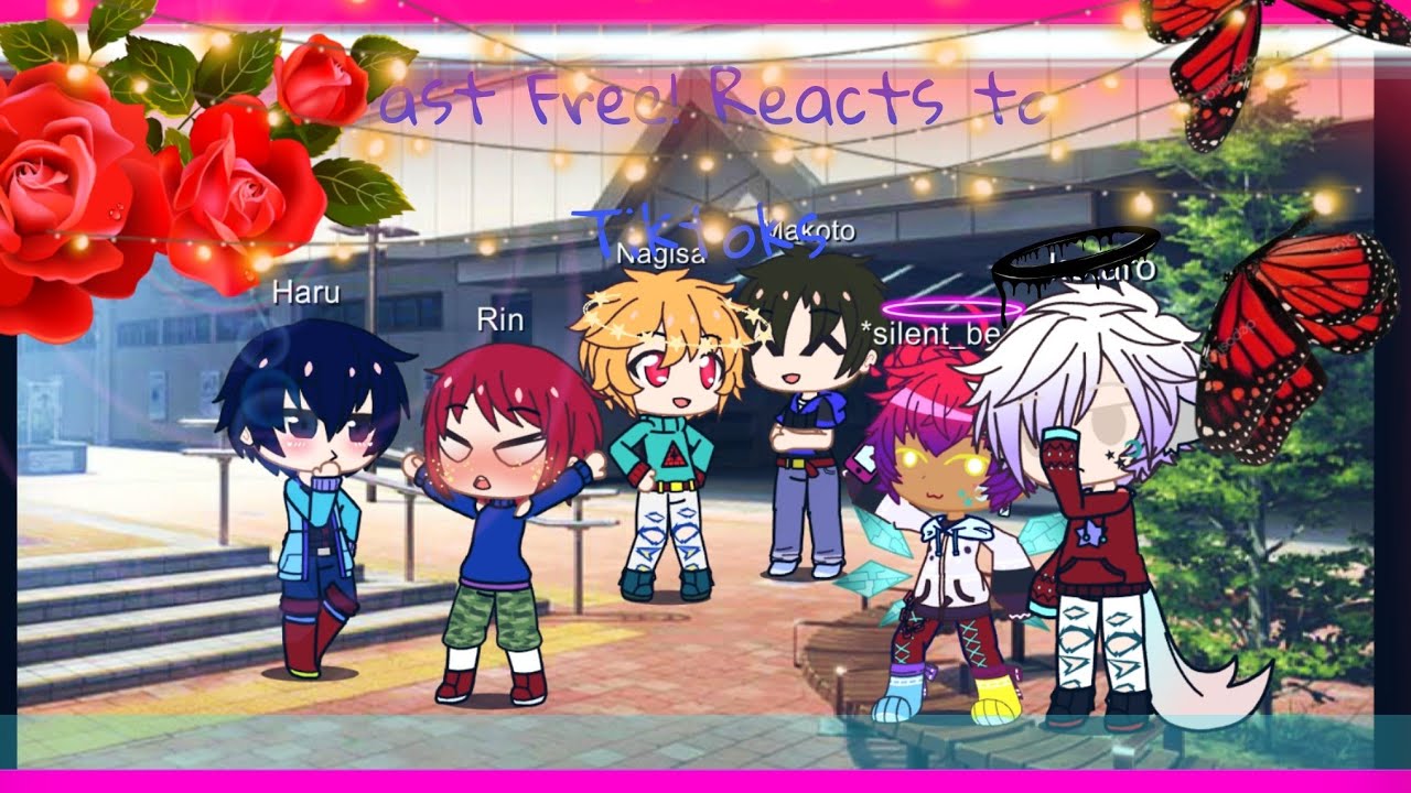 Past Free! reacts to future tiktoks//not original//