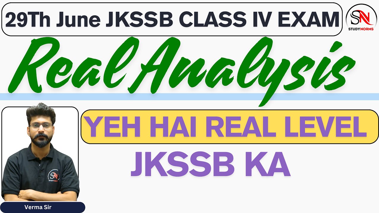 29TH JUNE JKSSB CLASS IV EXAM DISCUSSION | LEVEL OF JKSSB |  FOR UPCOMING EXAMS | NAIB TEHSILDAR|