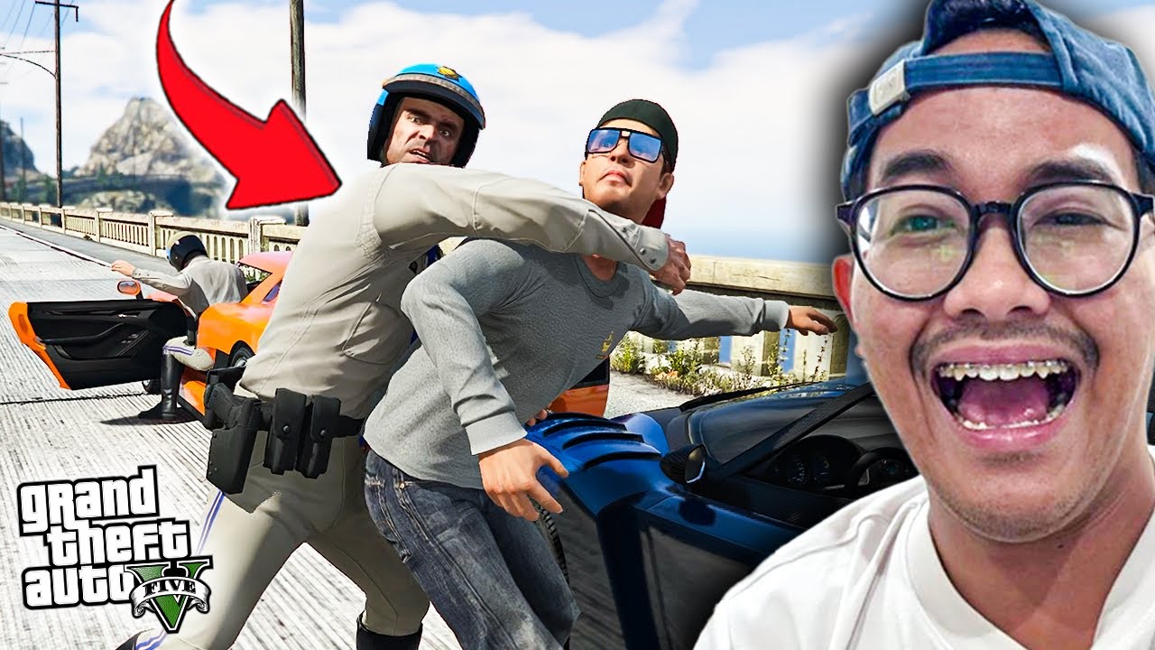 KITA MENJADI POLISI NAKAL... MALING SUPERCAR! - GTA 5 Story