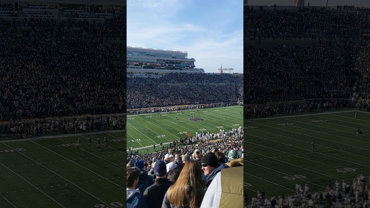 Notre Dame kickoff song 
