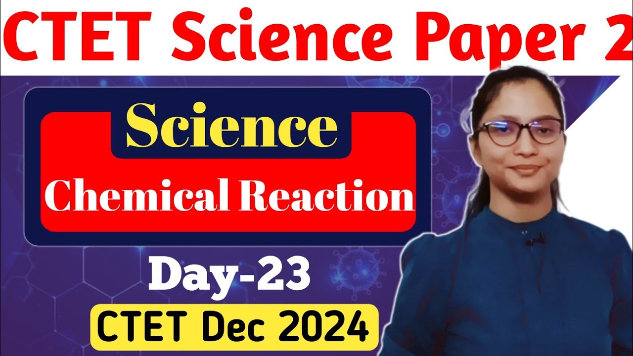 CTET Science Paper 2 | CTET Dec 2024 Science Paper 2 | CTET Science Junior Level | CTET Dec 2024 |