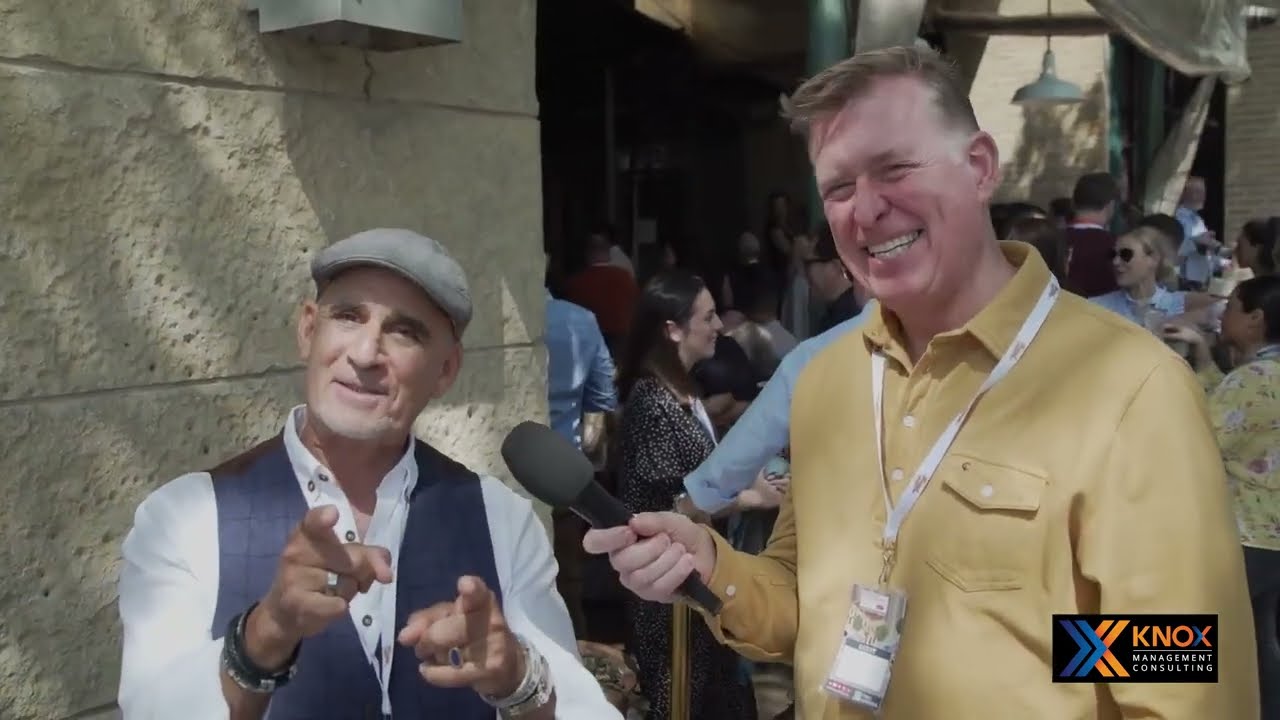 Ted Rubin with Brett Perrine from Evergreen Trading