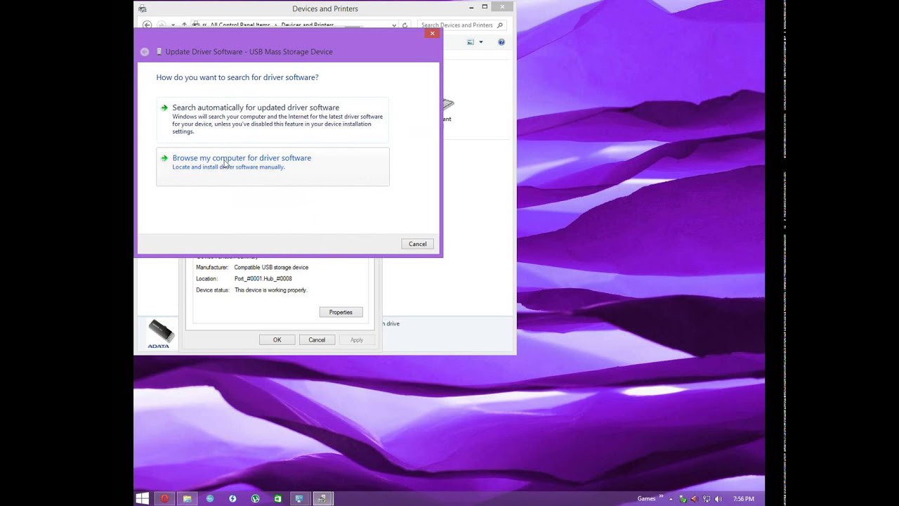 After Using Zadig USB Flash Drive Not Working As Normal Or Not Recognized