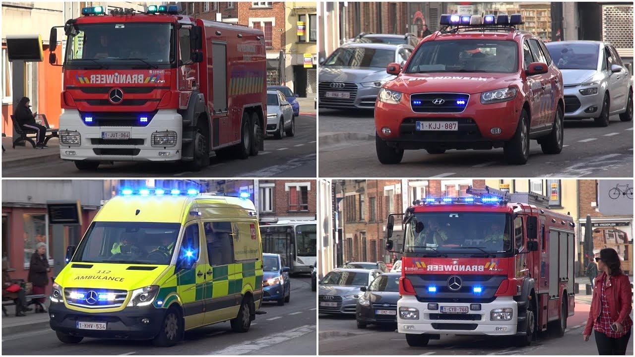 [Dagcompilatie] Brandweer Aalst met spoed naar verschillende interventies