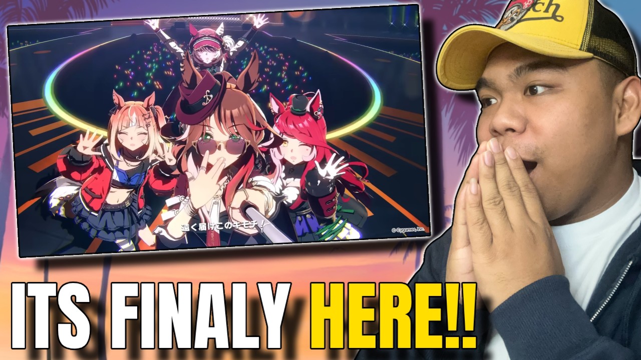 ITS FINALLY HERE!!! Reacting to Uma Musume Winning Live Uma In America