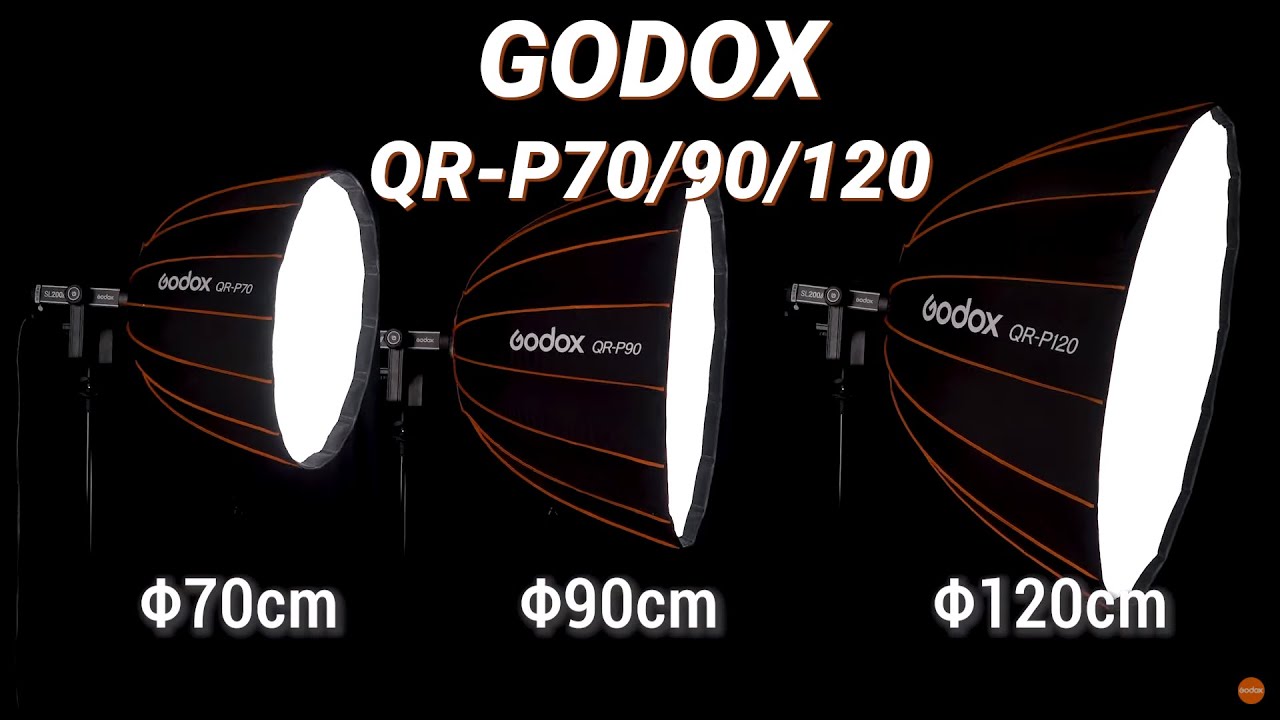 Godox QR-P70/P90/P120 Quick Release Parabolic Softbox