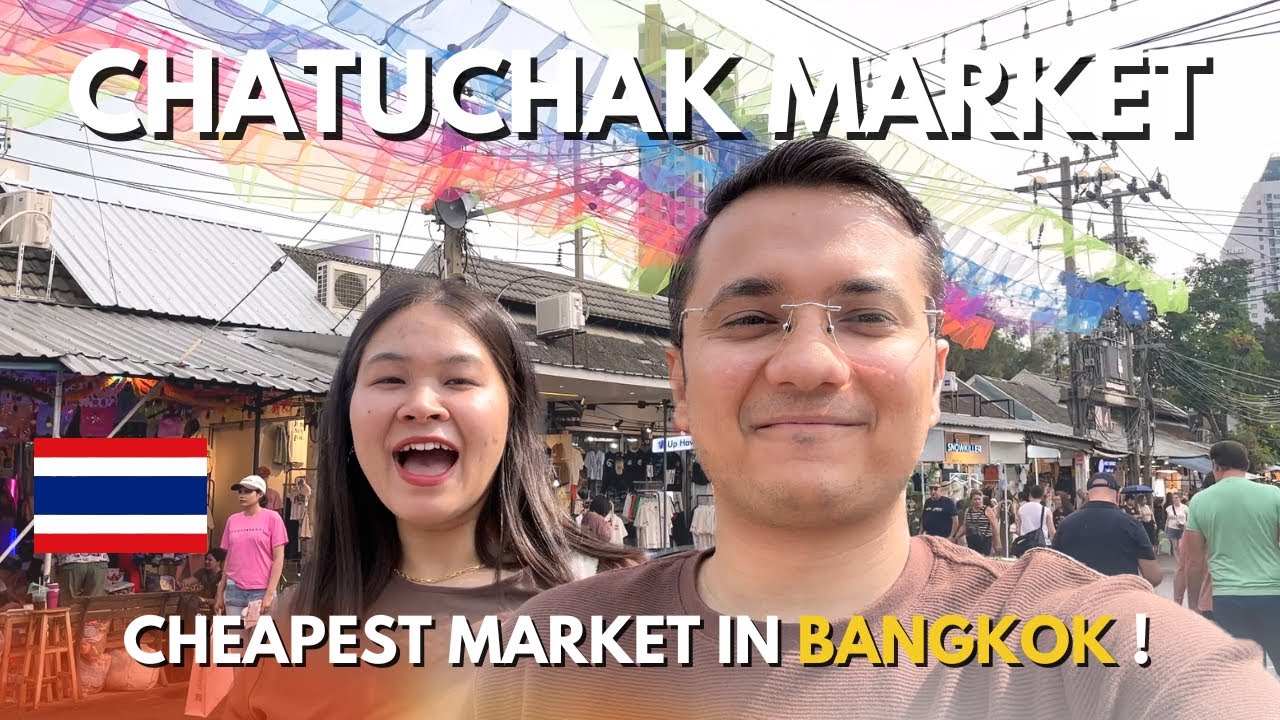 BANGKOK Cheapest & Biggest Market ! 🇹🇭