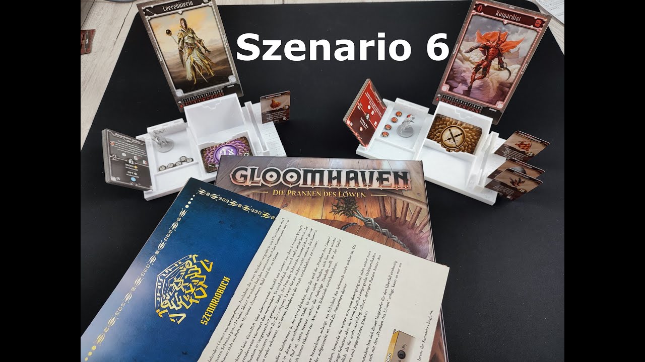 Gloomhaven - Die Pranken des Löwen - Rotgardist + Leerehüterin - Szenario 6