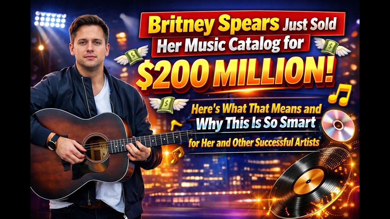 Britney Spears just sold her music catalog for $200 million! Here's why she did & it's important!