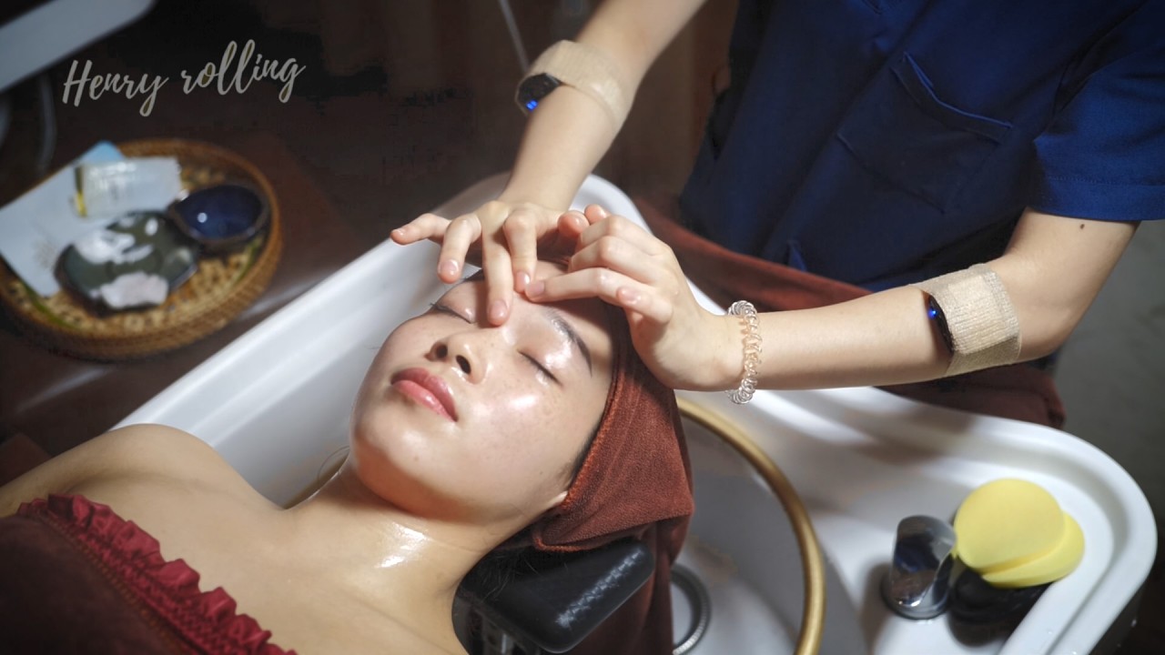 ASMR - Relaxing Facial Massage at Amora Spa