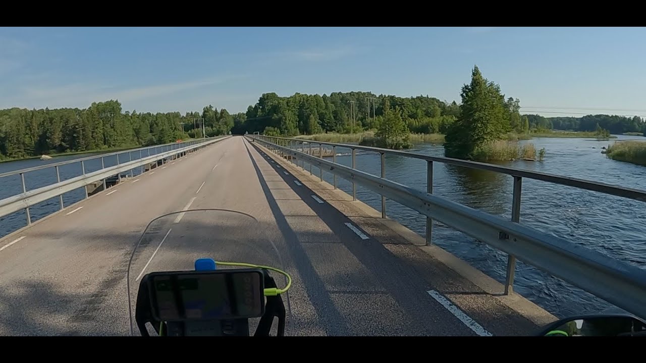 Solo-adventure 2022 Norrland day 2 Norpans MC