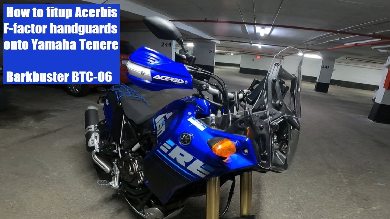 Установлены защитные дуги Yamaha Tenere 700 Acerbis X-Factor 2022 года!