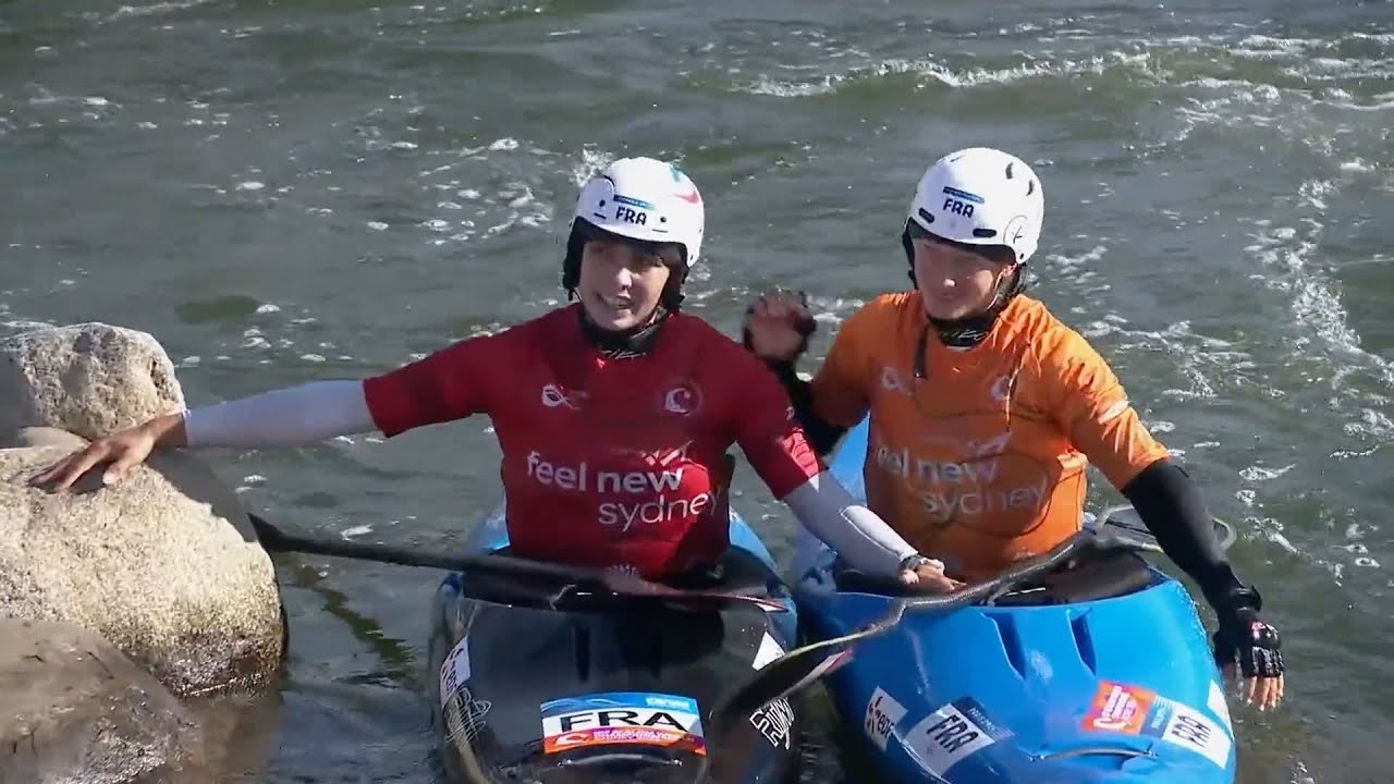 French ONE-TWO in Women's Kayak Cross Final / 2025 ICF Canoe-Kayak Slalom World Championships Sydney