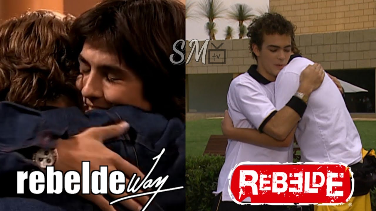 Pablo/Diego y Tomás se amigan Rebelde Way / Rebelde.