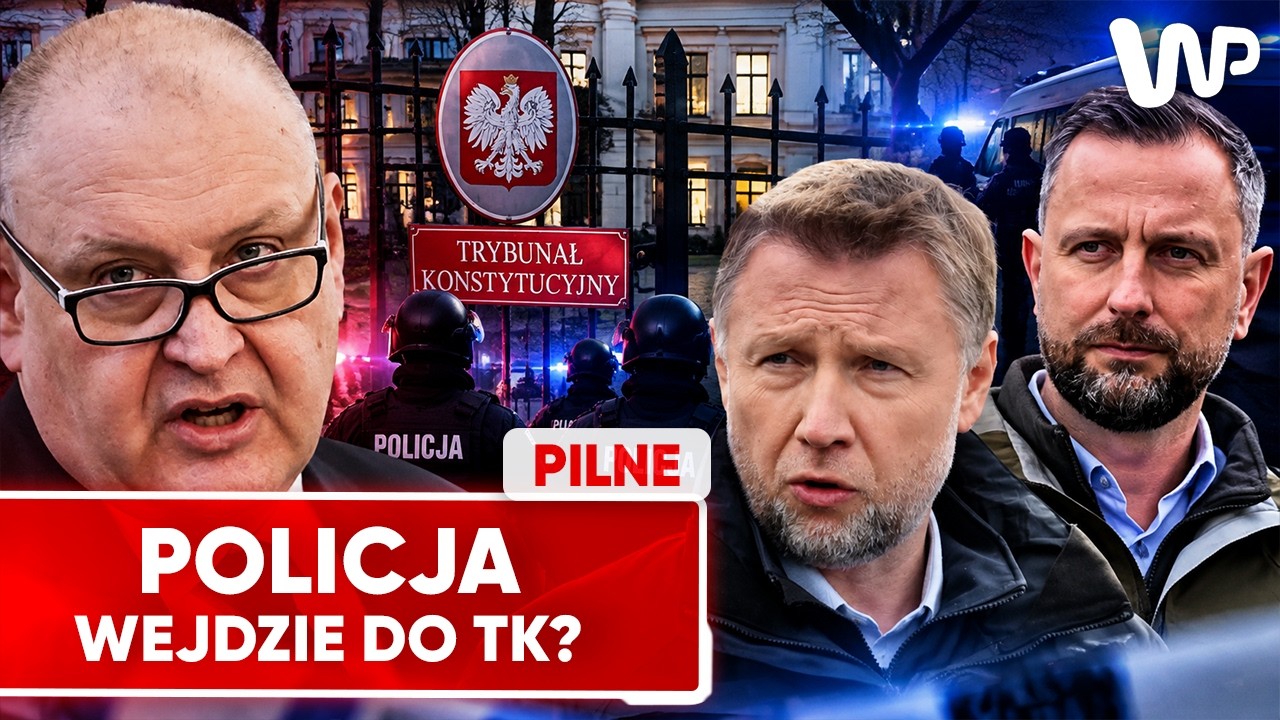 Policja w TK? Kierwiński zabrał głos. 