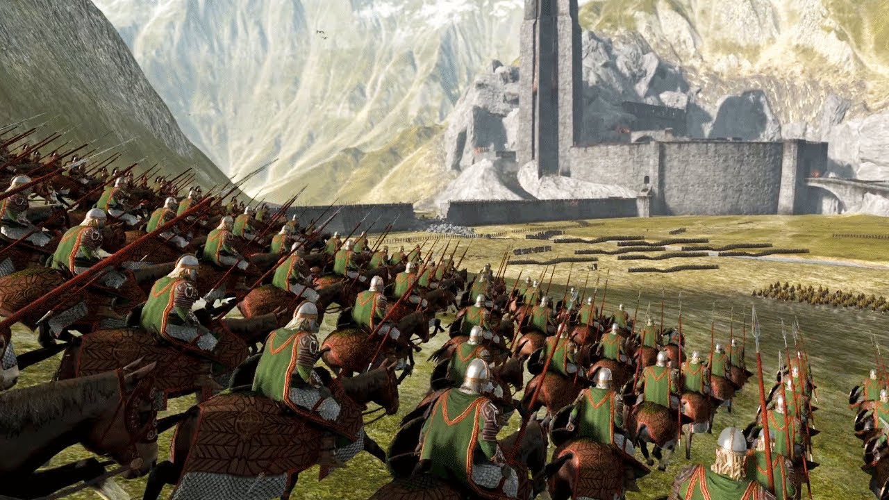 Reinforcements Arrive At Helm's Deep! - Battle of Hornburg - Lord of the Rings Battle