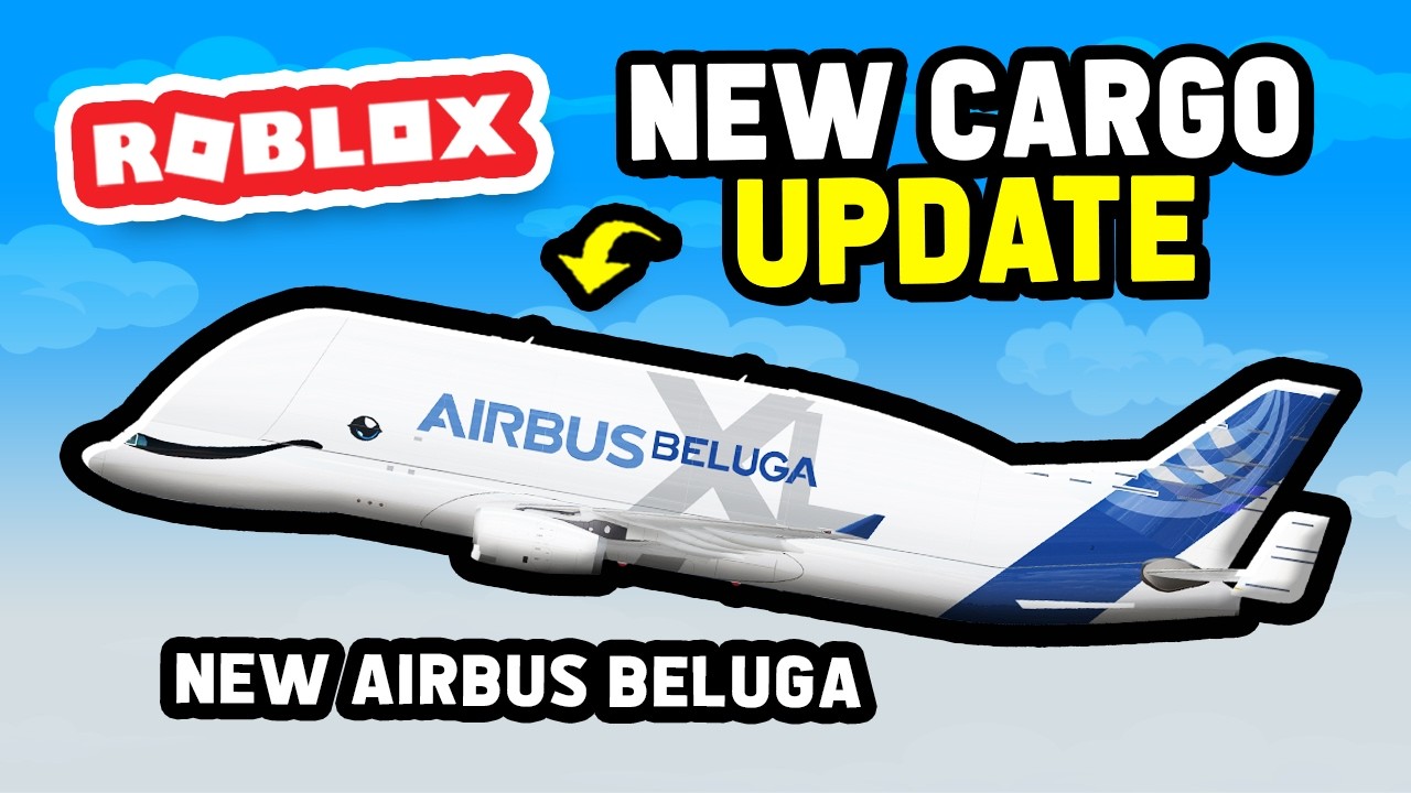 New BELUGA CARGO UPDATE is Finally Here and IT'S AMAZING! in Roblox Flight World