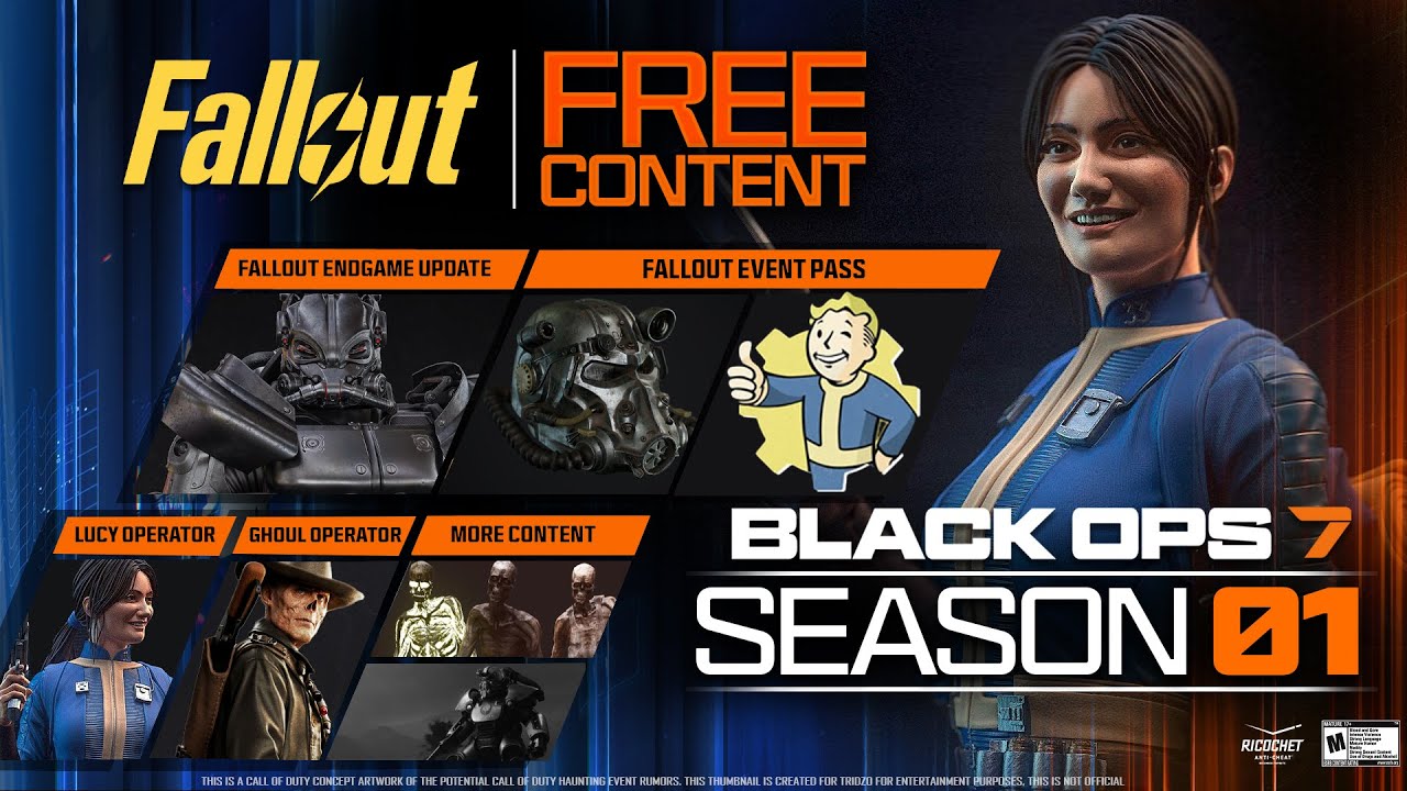 НОВОЕ обновление кроссовера Black Ops 7 x Fallout Season 1 УТЕЧЕНА ИНФОРМАЦИЯ! (Операторы, событи...