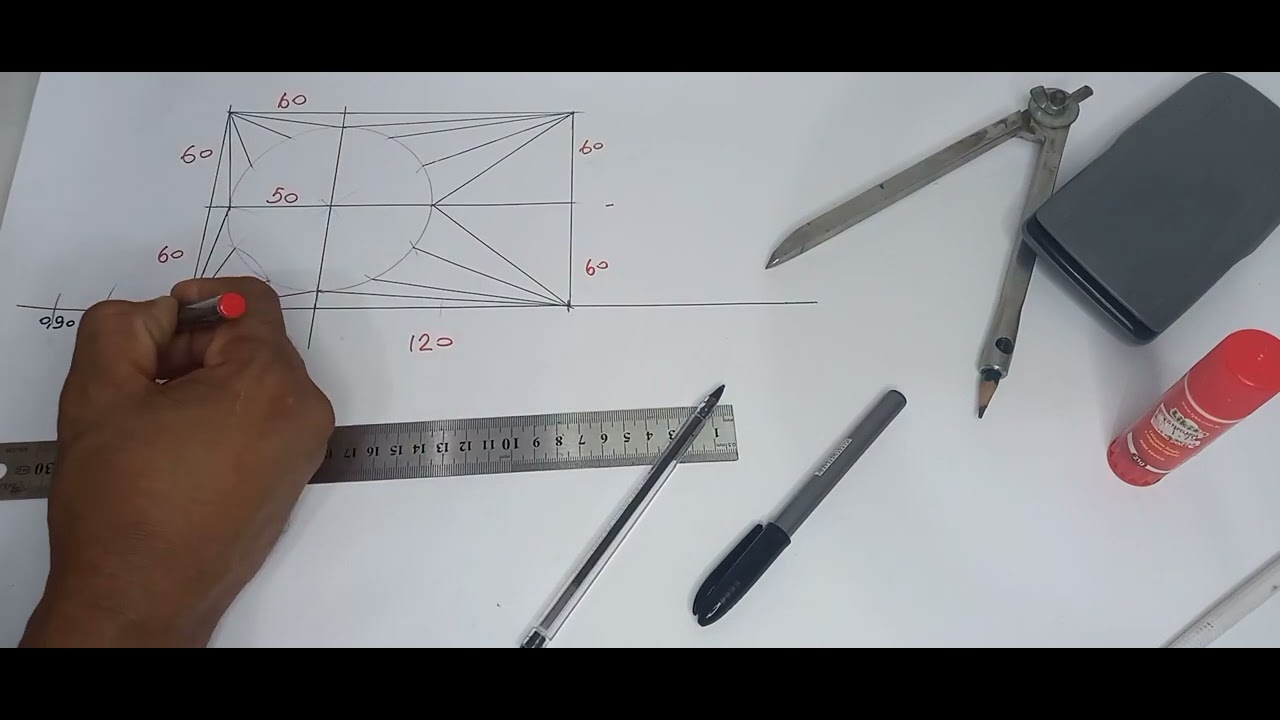 (Caldeiraria)  vídeo aula de um retângulo pra redondo excêntrico