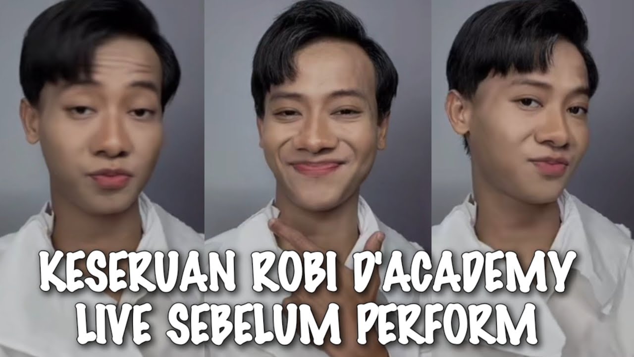 VIRAL√√ ROBI DA7 LIVE PERSIAPAN SEBELUM TAMPIL ACARA 