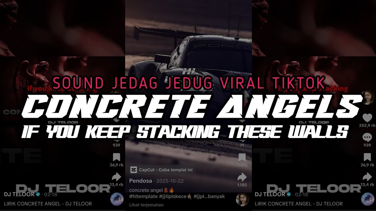 DJ CONCRETE ANGEL IF YOU KEEP STACKING THESE WALLS BREAKBEAT VIRAL TIKTOK 2026