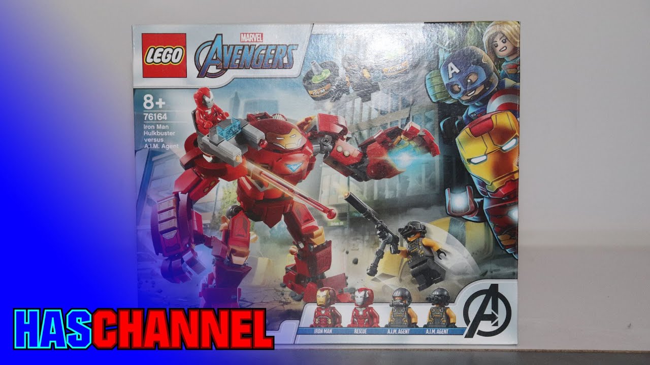 LEGO Marvel Avengers: 76164 Iron Man Hulkbuster versus A.I.M  Agent Speed Build