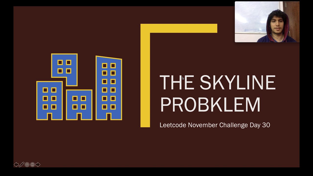 The SkyLineProblem | Leetcode 218|  Leetcode November Challenge | Live coding session