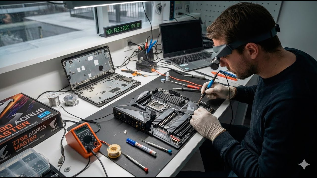 GIGABYTE GA-B150M-DS3H (Rev. 1.0) материнская плата включается, ноэкран монитора остается черным.