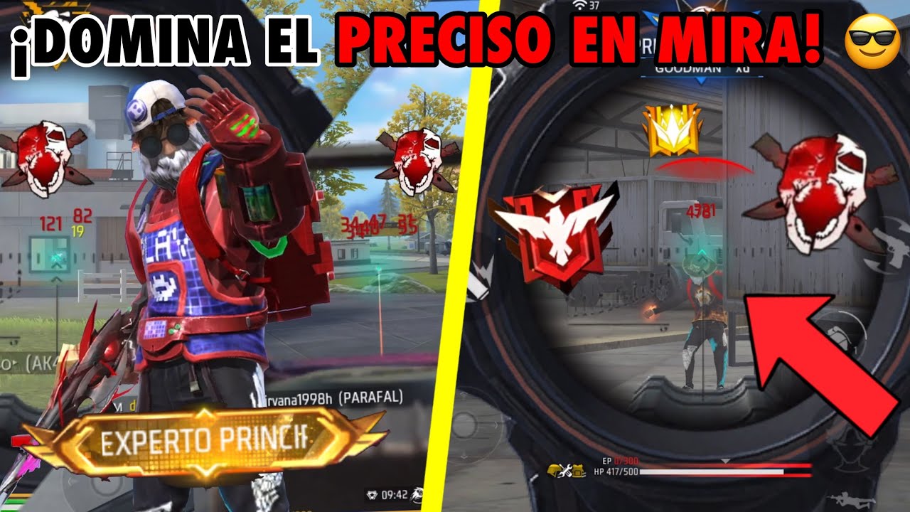 🔴 3 SECRETOS DOMINAR EL PRECISO EN MIRA ¡SON LOS MEJORES!🔥FREE FIRE