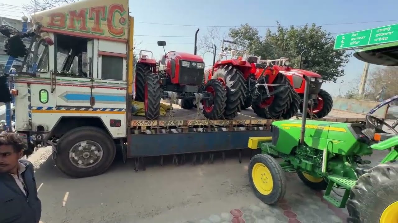 ਅੱਜ Kubota ਟ੍ਰੈਕਟਰ ਟਰੱਕ ਚੋ ਉਤਾਰ ਕੇ select ਕੀਤਾ 🙏 #kubotatractor #trendingvlog #viralvideo 