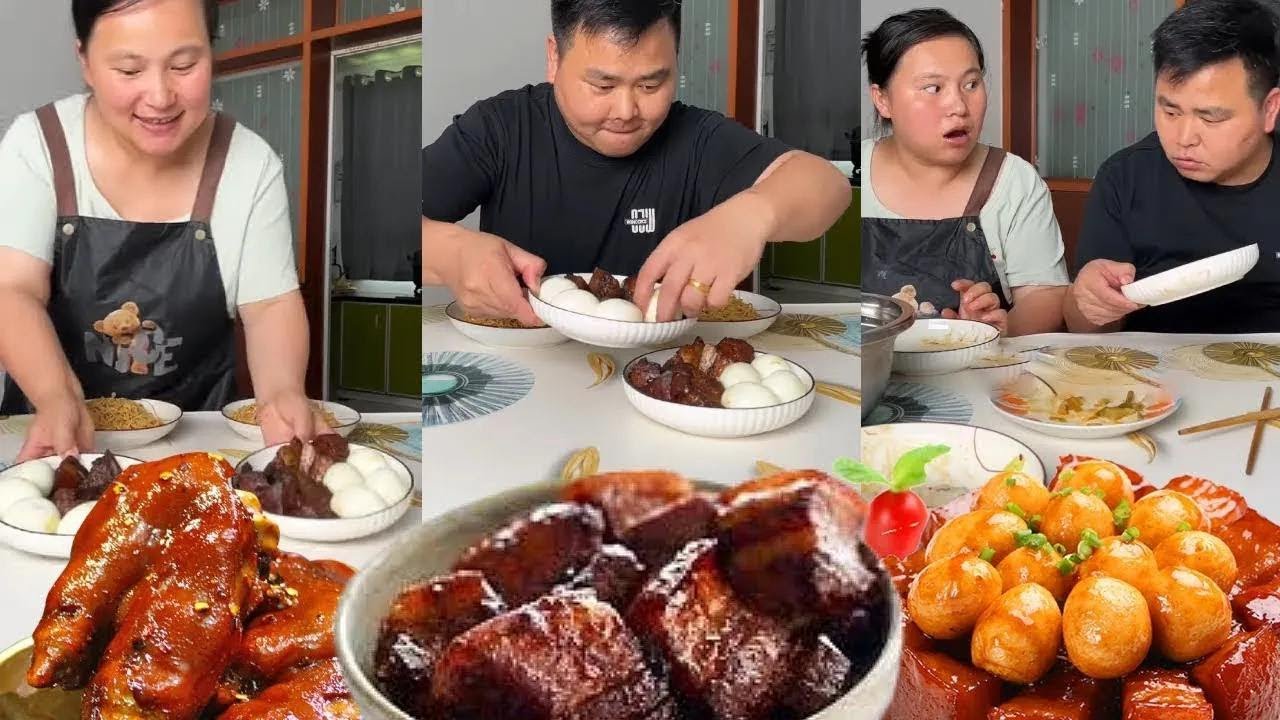 抠门老公想独吞红烧肉？我让他做梦去吧！【阿勇夫妇】
