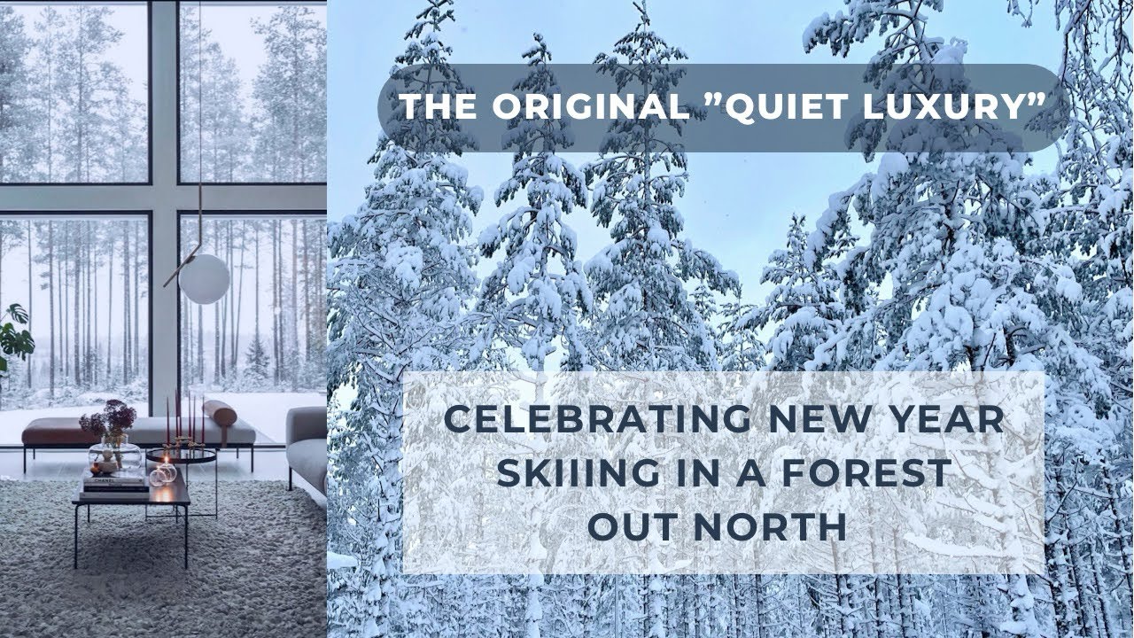 Happy New Year ✨ Skiing in a Snowy Forest | Life in North of Sweden 🇸🇪