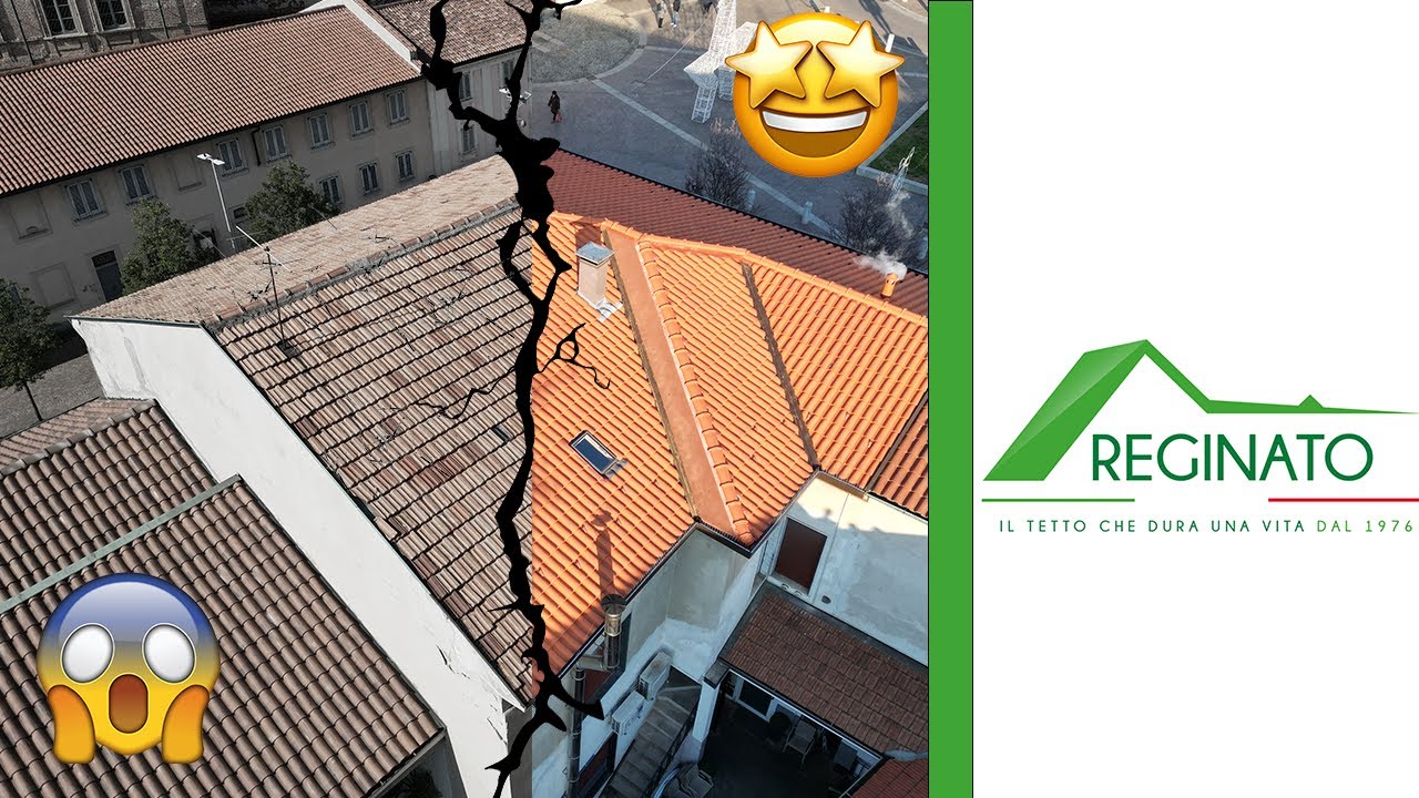 Rifacimento Tetto a Lainate (MI) - Dal Vecchio Manto A Tegole Portoghesi Rosse