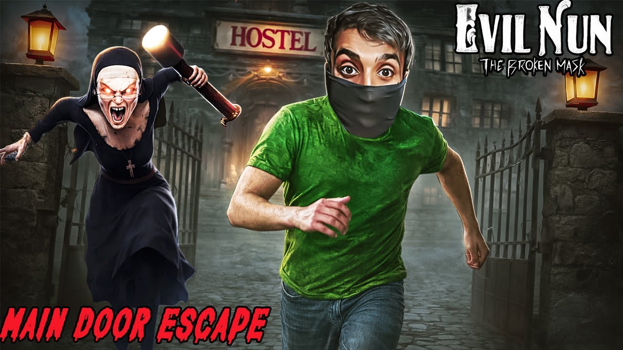 She Heard Me… I Was Trapped 😨 | Evil Nun
