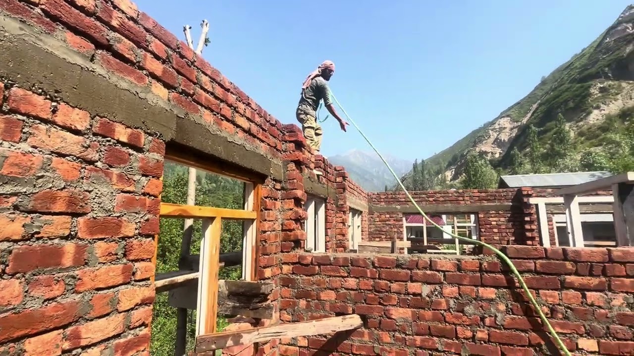 Curing of brick walls| Using gunny bags to make curing more effective