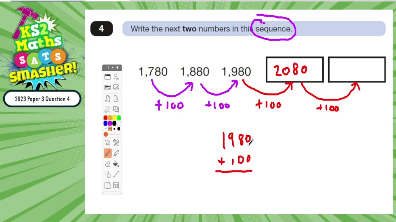 2023 Reasoning Paper 3 Q4 KS2 SATS