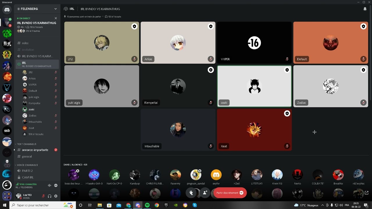 ZOSKI SWAT UN FONDATEUR DE INTERNAT/Lya Discord Fr