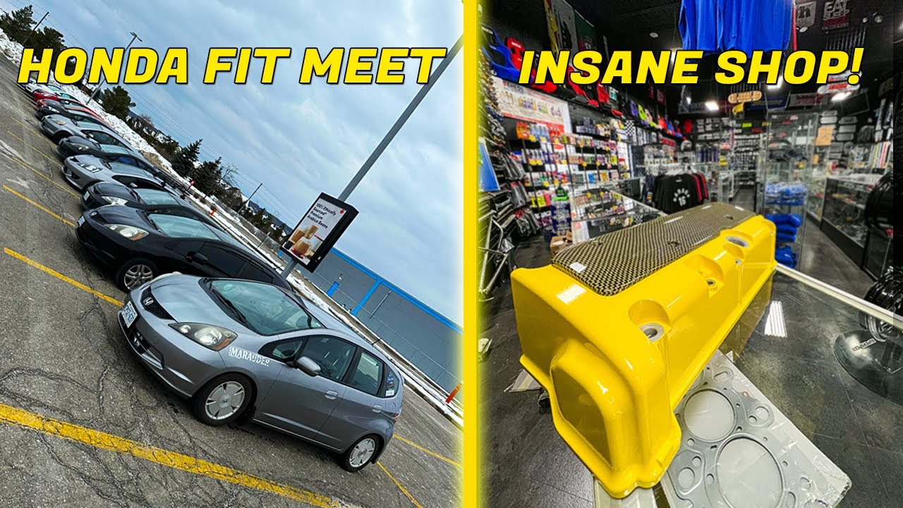 HONDA FIT MEET / БЕЗУМНЫЙ МАГАЗИН ЗАПЧАСТЕЙ!