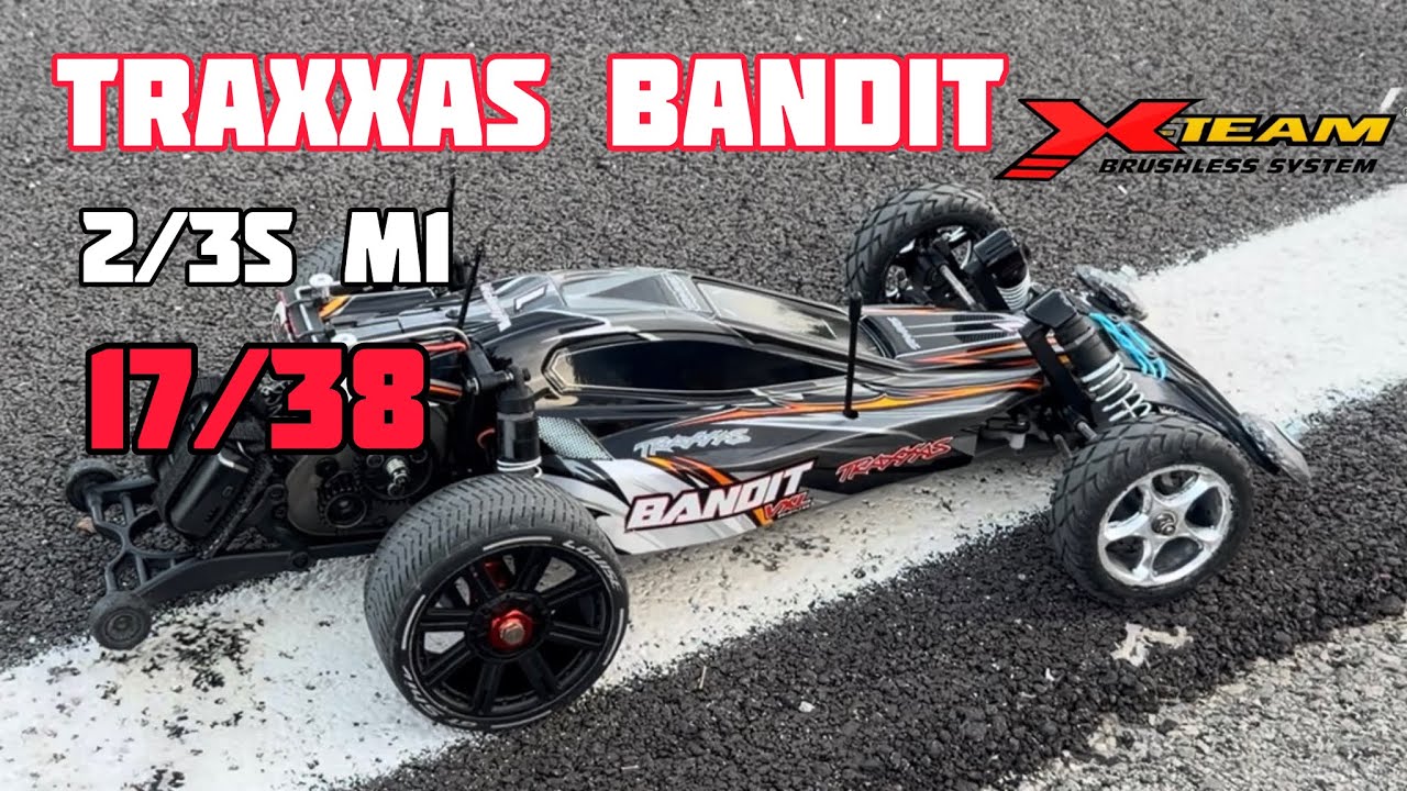 Traxxas Bandit Xteam 4650kw 2/3s  17/38 M1