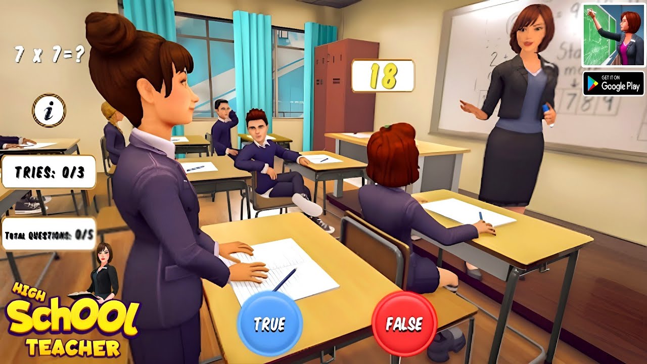 High School Teacher Simulator – Android Gameplay 
